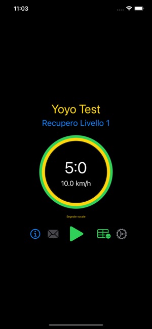 Yoyo Test su App Store