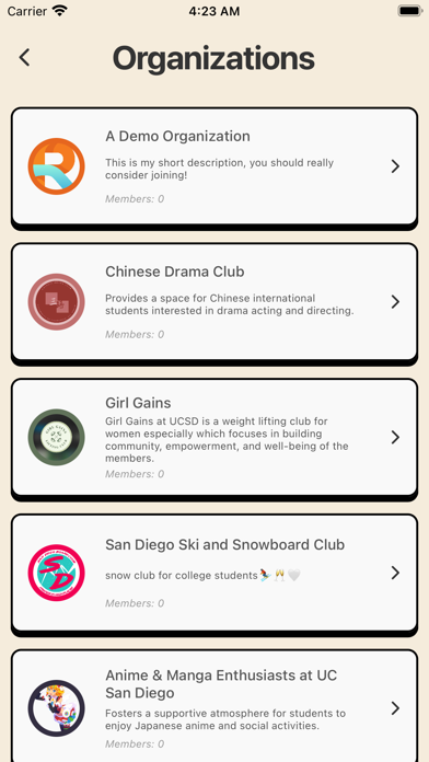 Reach - Engage with Campus Screenshot