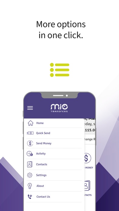 MIO Transfers Screenshot