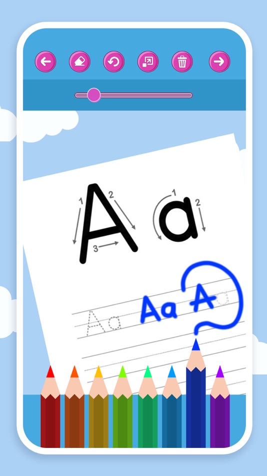 #5. Calligraphy – Learn ABC (iOS) 由: Maria Gascon
