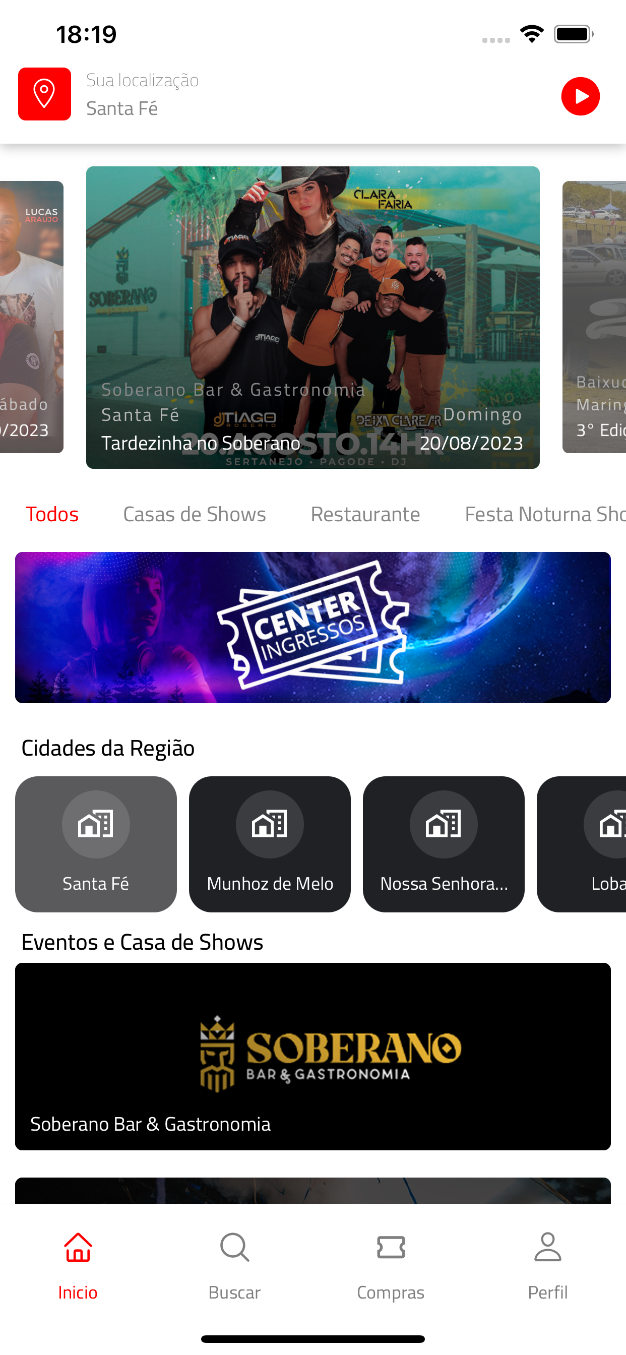 Center Ingressos