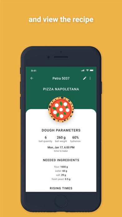 KMP Pizza Calculator Screenshot