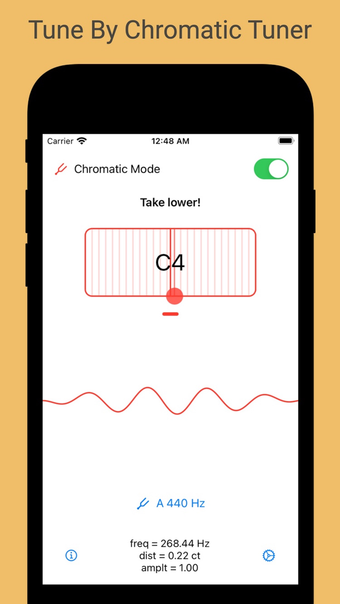 TuneHertz Chromatic Tuner