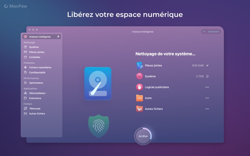 Screenshot #3 pour CleanMyMac X