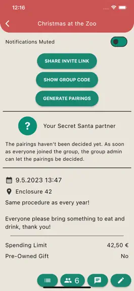 Game screenshot Secret Santa Helper App apk