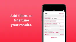 miximum: smart playlist maker iphone screenshot 2