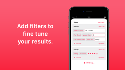 Miximum: Smart Playlist Maker Screenshot