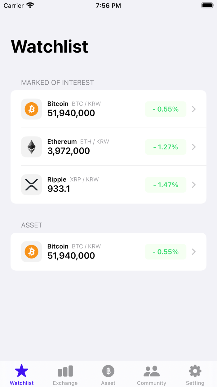 comoto - Coin mock investment