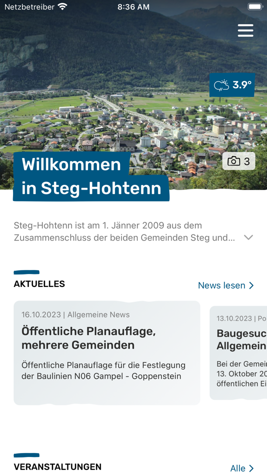 Gemeinde Steg-Hohtenn - 8.1.1 - (iOS)