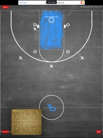 X's and O's Basketballのおすすめ画像1