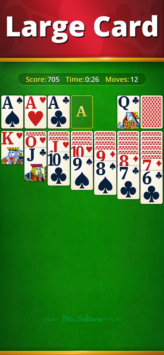 Vita Solitaire for Seniors