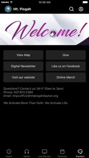 The Mount Pisgah Church screenshot 3