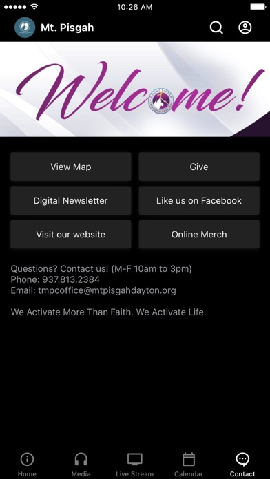 The Mount Pisgah Church Screenshot