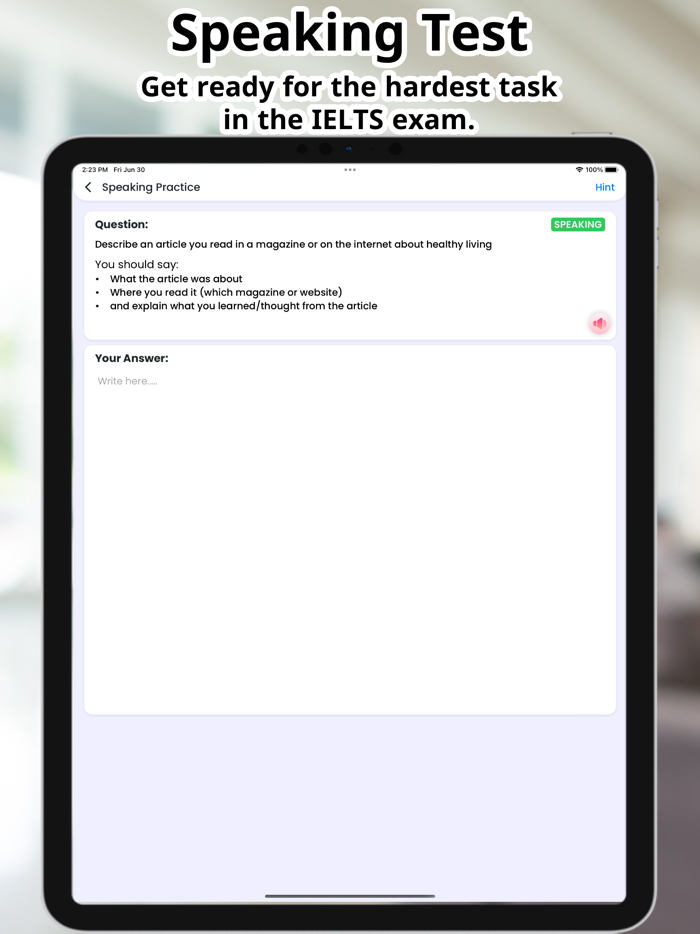 IELTS Prep Assistant