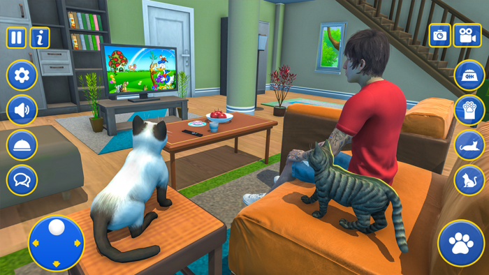 Virtual Pet Cat Kitten Games