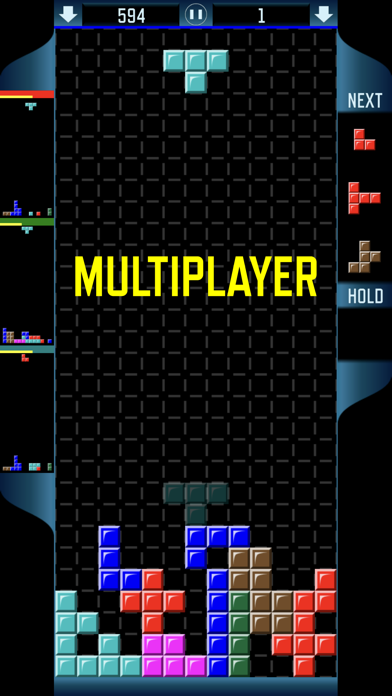 Pentix : warning very addictive puzzle with twist for falling tetris fans screenshot 1