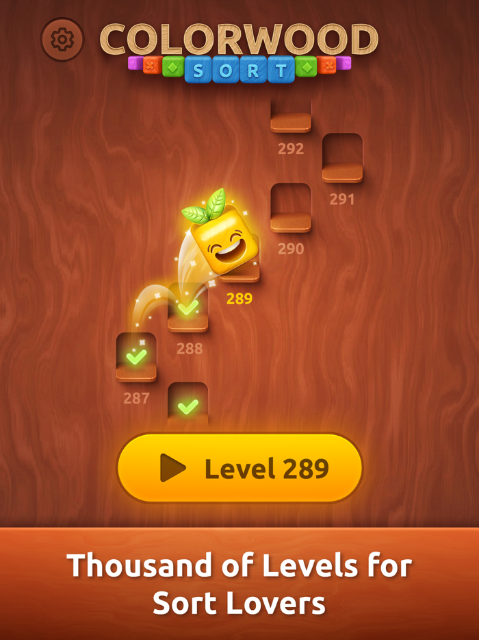 Colorwood Sort Puzzle Game