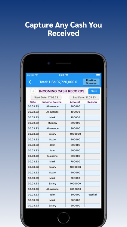 CashMonitor: Track ur CashFlow screenshot-5