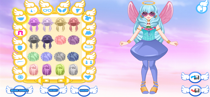 Dress Up Games Angel Avatar
