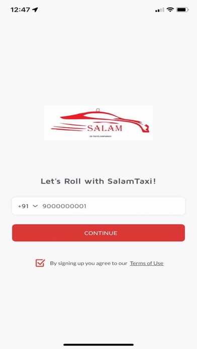 Salam-Taxi Screenshot