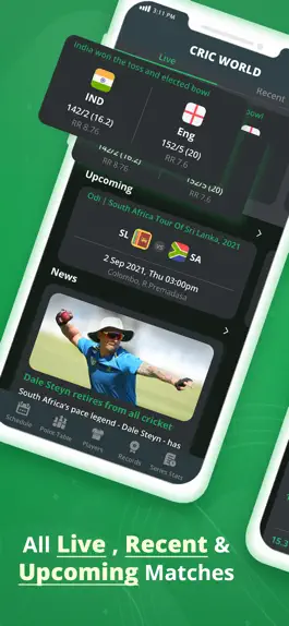 Game screenshot CricWorld - Live Cricket Score mod apk