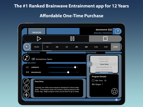 BrainWave: 35 Binaural Series™ Screenshots