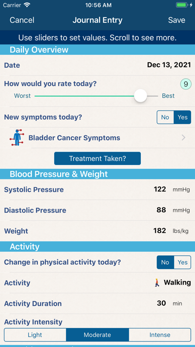 Screenshot #3 pour Bladder Cancer Manager