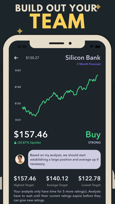 Trading Game Stock Market Sim Screenshot