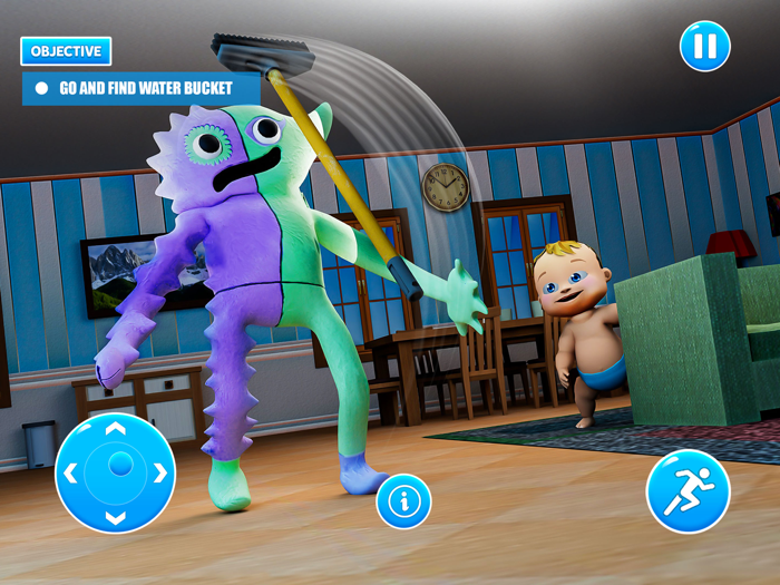 Evil Purple Green Monster Game