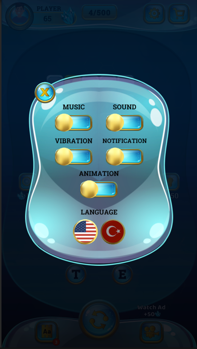 Word Hunter - Crossword Puzzle Screenshot