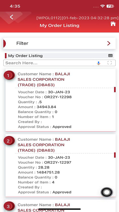 MSP CRM Screenshot