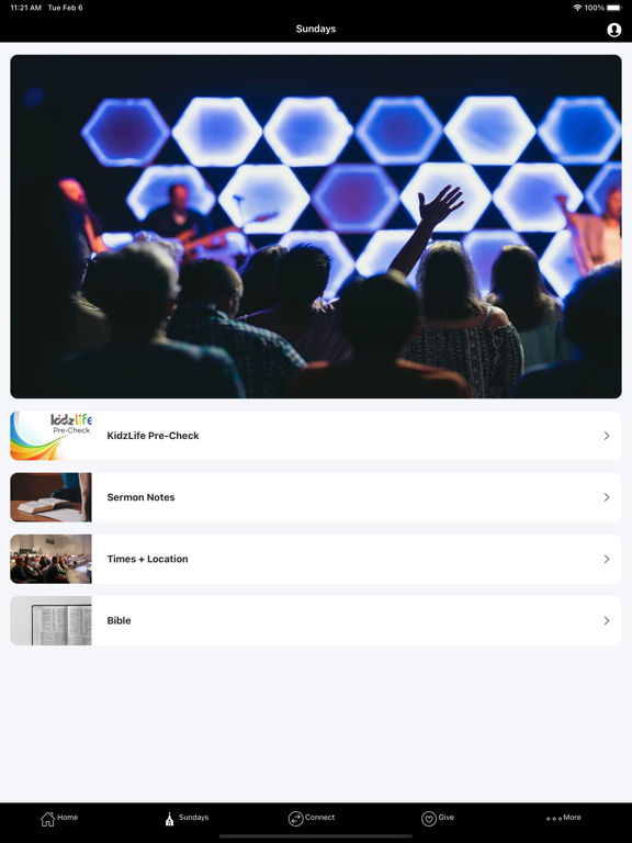 NewLife Church - Locust iPad screenshot 2 - Lifestyle app