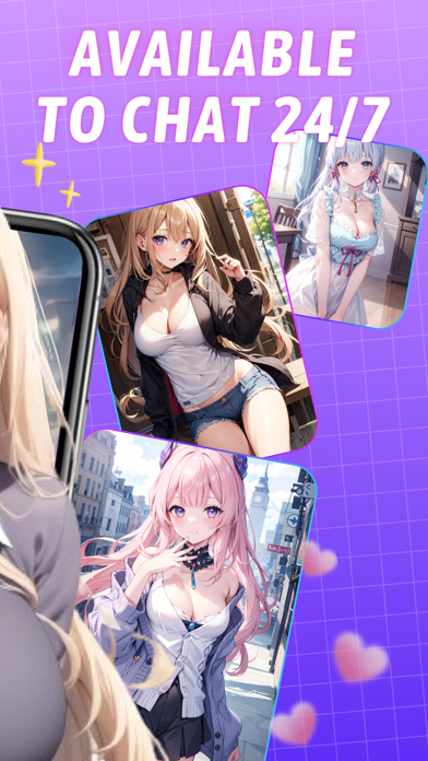 Candy AI: AI Girls Chat Game Screenshot