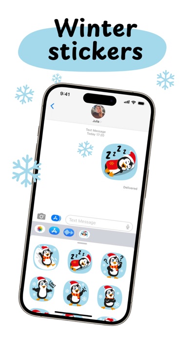 lovely funny penguin Screenshot