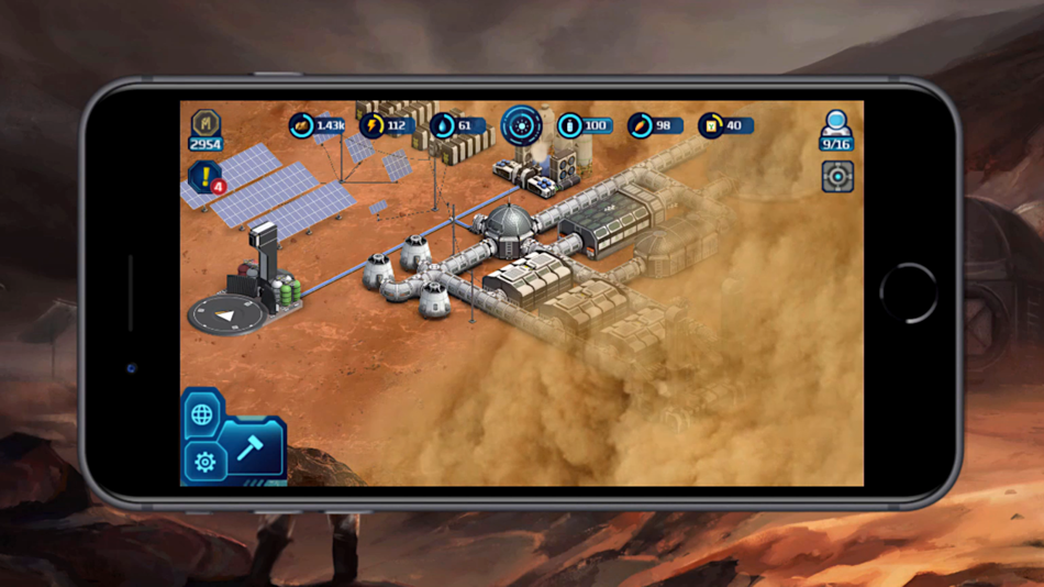 #6. Occupy Mars: Colony Builder (iOS) 由: PLAYWAY SPOLKA AKCYJNA