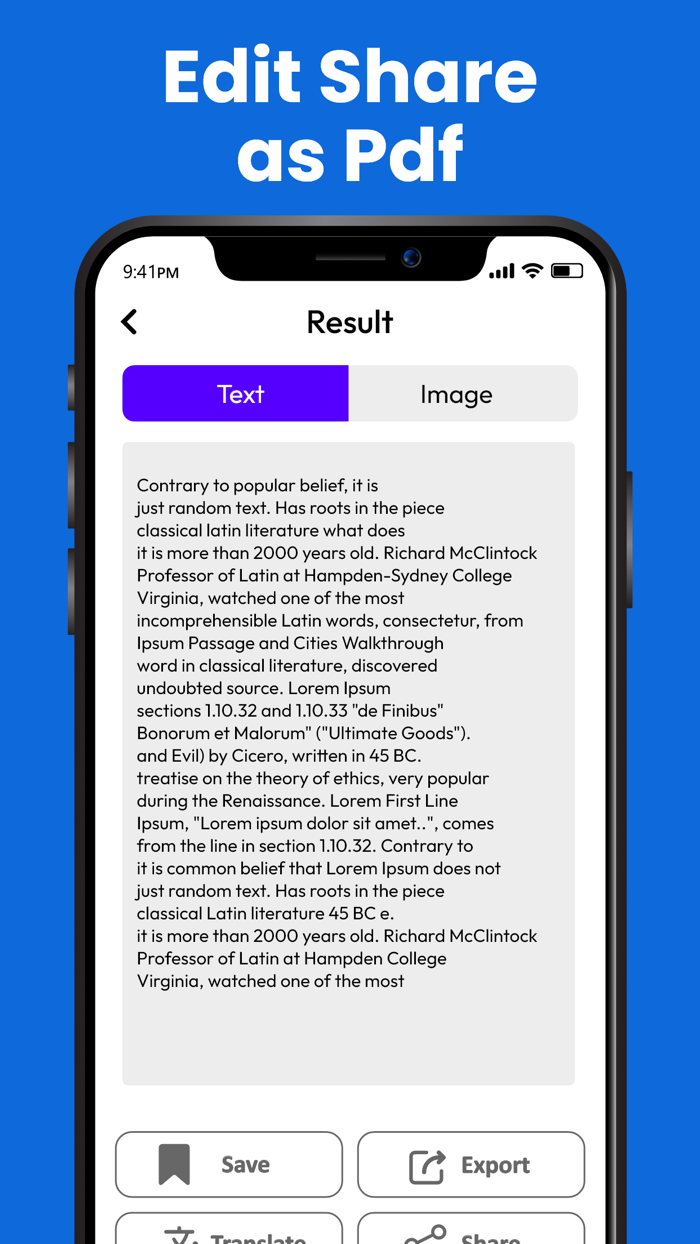 Text Scanner OCR App OCR Scan
