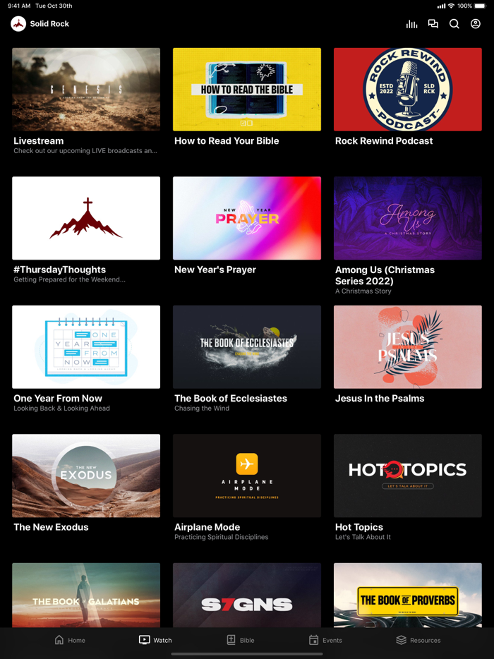 Solid Rock - West Unity