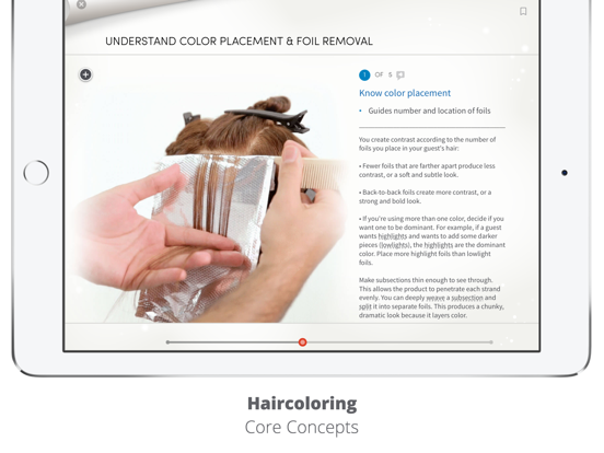 Filmbook Cosmetology iPad screenshot 5 - Education app