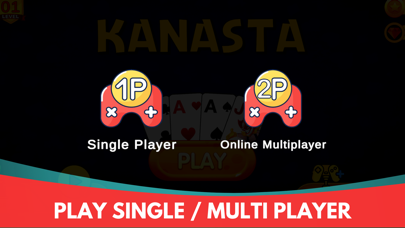 KANASTA : Online Card Game Screenshot