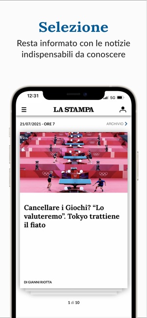 La Stampa. Notizie e Inchieste on the App Store