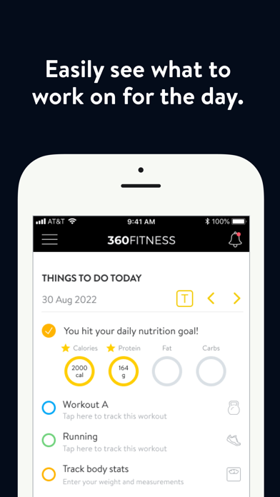 360° Fitness Screenshot