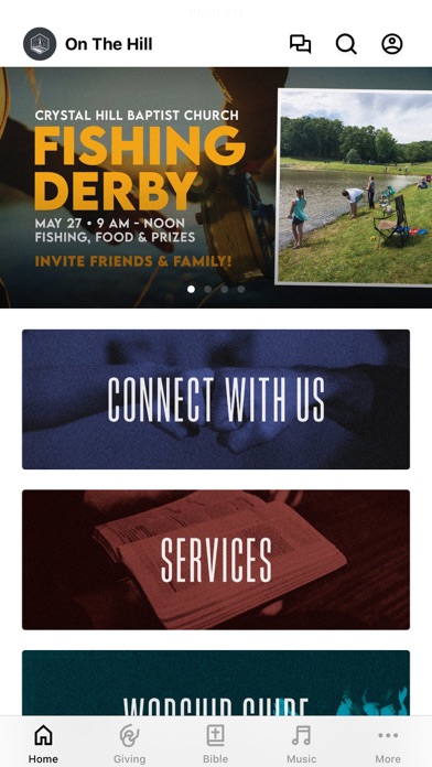 Crystal Hill Baptist Church Screenshot