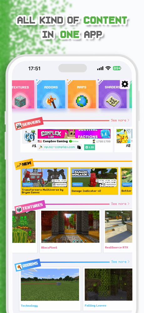 Addons & Mods for Minecraft PE screenshot 1
