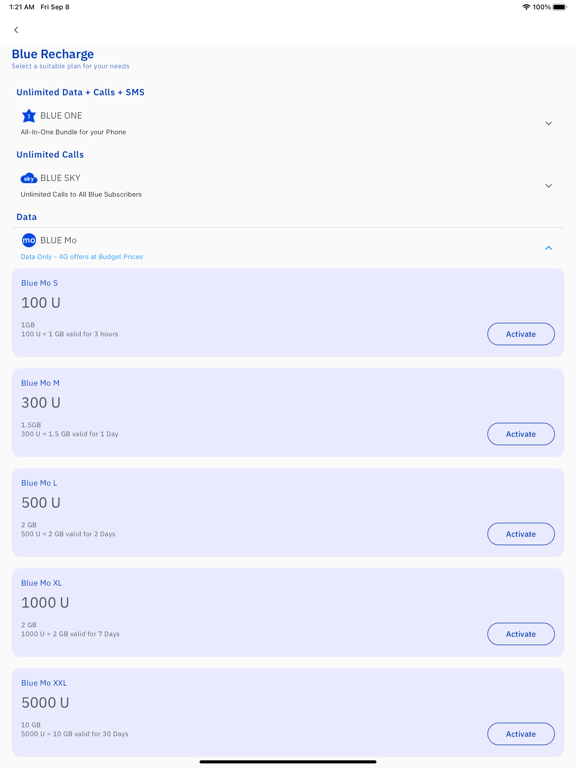 Screenshot #6 pour Blue Recharge