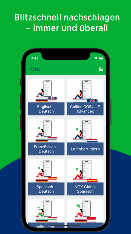 #1. PONS Schule Wörterbuch (iOS) 由: PONS Langenscheidt GmbH