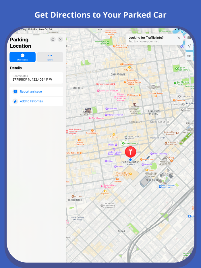 Find My Parking Location 