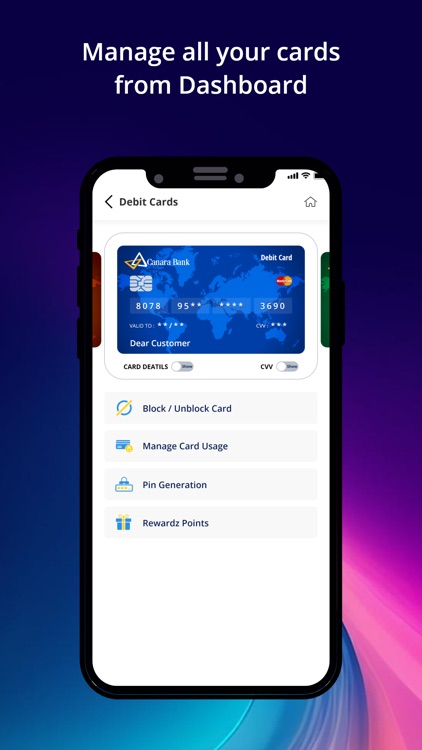 Canara ai1- Mobile Banking App screenshot-4