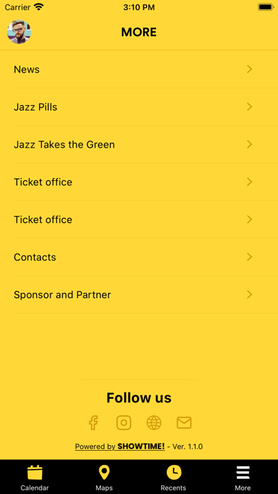 Bergamo Jazz Festival Screenshot