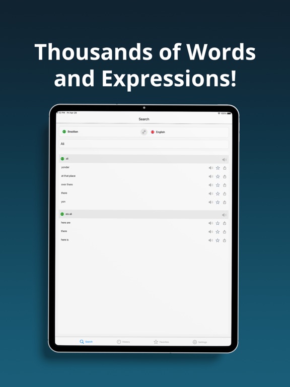 Screenshot #5 pour English Brazilian Dictionary +