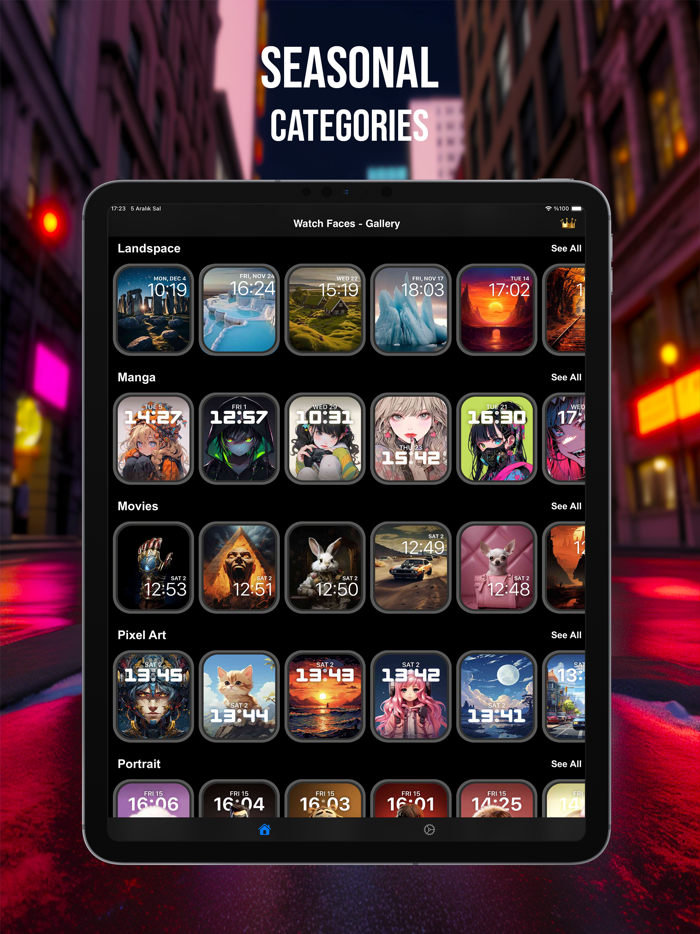 Watch Faces - Gallery